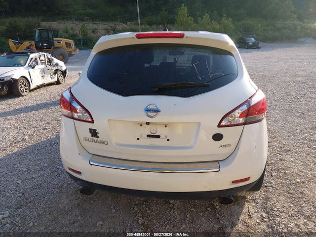 2011 Nissan Murano S მანქანა იყიდება აუქციონზე, vin: JN8AZ1MW5BW178652, აუქციონის ნომერი: 45942001