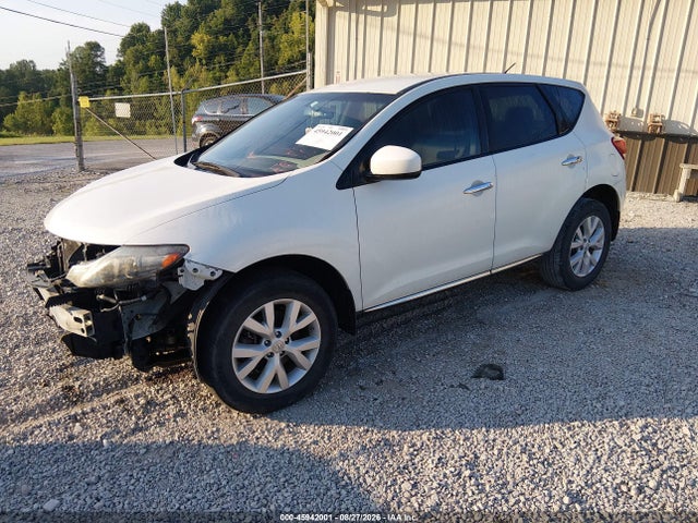 2011 Nissan Murano S მანქანა იყიდება აუქციონზე, vin: JN8AZ1MW5BW178652, აუქციონის ნომერი: 45942001