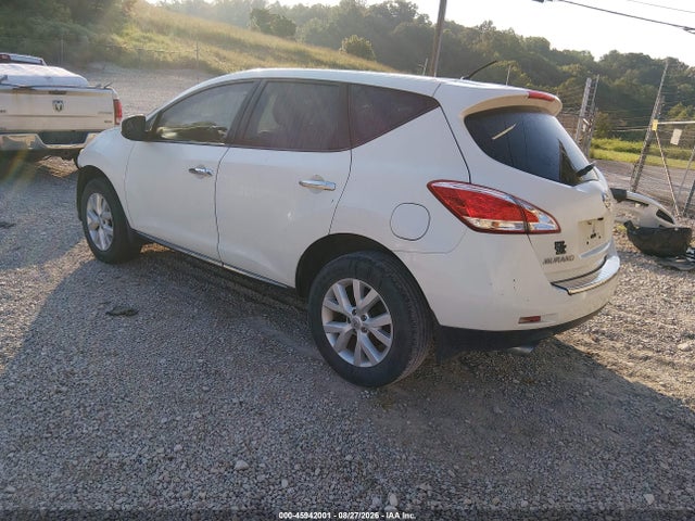 2011 Nissan Murano S მანქანა იყიდება აუქციონზე, vin: JN8AZ1MW5BW178652, აუქციონის ნომერი: 45942001
