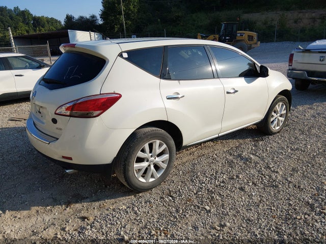 2011 Nissan Murano S მანქანა იყიდება აუქციონზე, vin: JN8AZ1MW5BW178652, აუქციონის ნომერი: 45942001