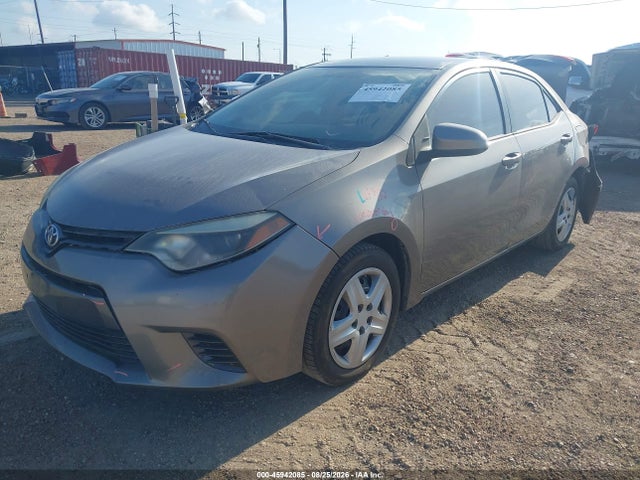 2015 Toyota Corolla Le მანქანა იყიდება აუქციონზე, vin: 2T1BURHE6FC370272, აუქციონის ნომერი: 45942085