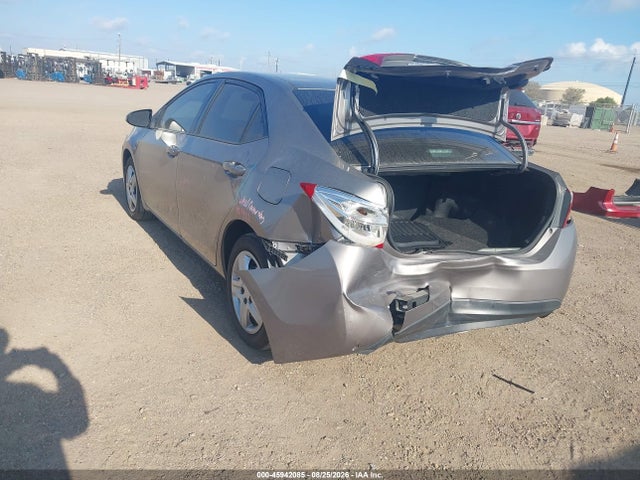 2015 Toyota Corolla Le მანქანა იყიდება აუქციონზე, vin: 2T1BURHE6FC370272, აუქციონის ნომერი: 45942085