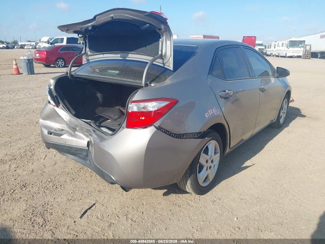 2015 Toyota Corolla Le მანქანა იყიდება აუქციონზე, vin: 2T1BURHE6FC370272, აუქციონის ნომერი: 45942085