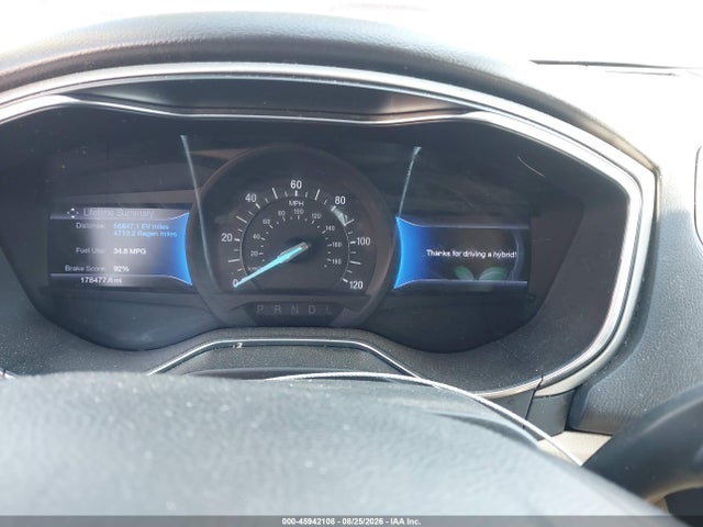 Продаж на аукціоні авто 2013 Ford Fusion Hybrid Se, vin: 3FA6P0LU1DR178421, номер лоту: 45942108