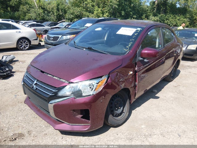45942119 :رقم المزاد ، ML32FUFJXNHF02690 vin ، 2022 Mitsubishi Mirage G4 Black Edition/es/le مزاد بيع