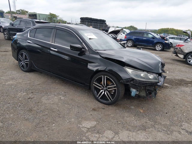 45942131 :رقم المزاد ، 1HGCR2F11HA291453 vin ، 2017 Honda Accord Sport Se مزاد بيع