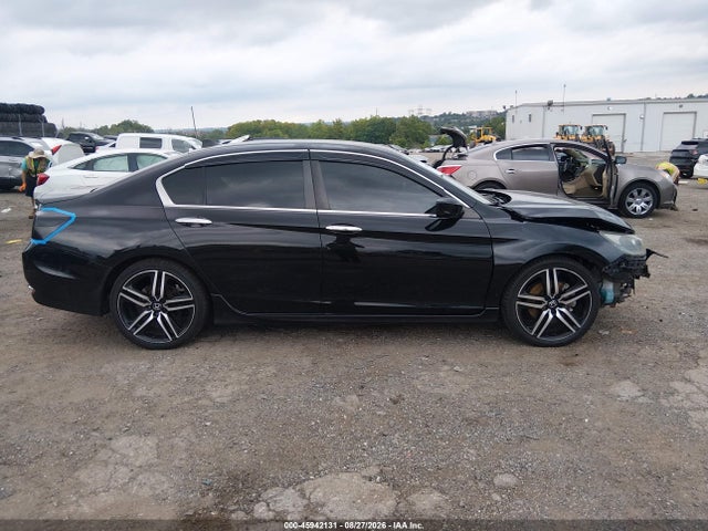 45942131 :رقم المزاد ، 1HGCR2F11HA291453 vin ، 2017 Honda Accord Sport Se مزاد بيع