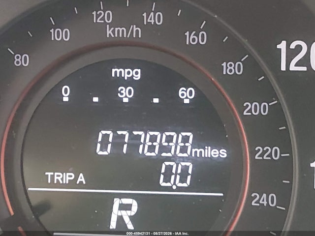 45942131 :رقم المزاد ، 1HGCR2F11HA291453 vin ، 2017 Honda Accord Sport Se مزاد بيع
