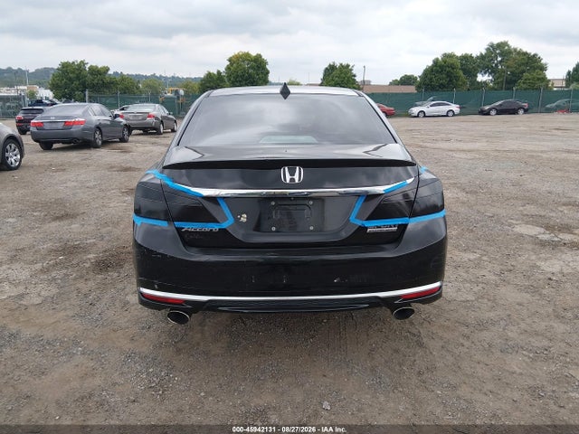 45942131 :رقم المزاد ، 1HGCR2F11HA291453 vin ، 2017 Honda Accord Sport Se مزاد بيع