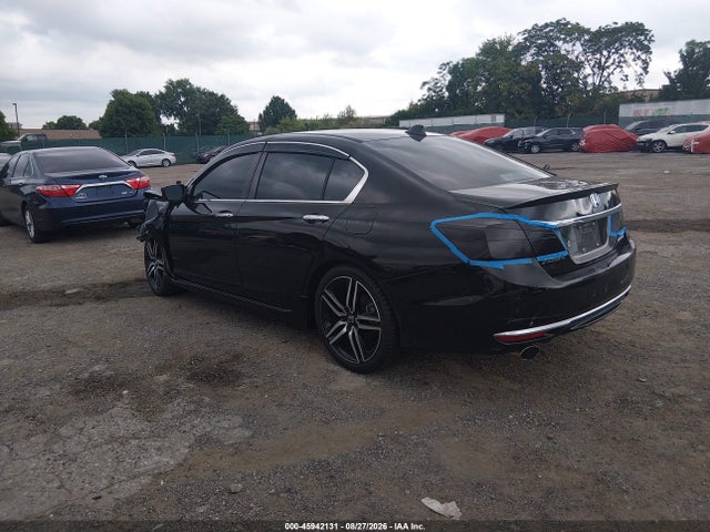 45942131 :رقم المزاد ، 1HGCR2F11HA291453 vin ، 2017 Honda Accord Sport Se مزاد بيع