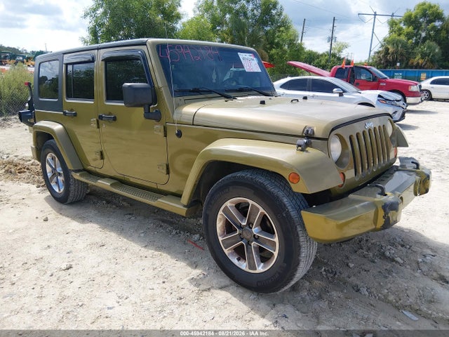 Продажа на аукционе авто 2007 Jeep Wrangler Unlimited Sahara, vin: 1J4GB59177L123329, номер лота: 45942184