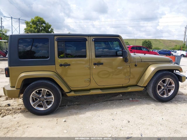 Продажа на аукционе авто 2007 Jeep Wrangler Unlimited Sahara, vin: 1J4GB59177L123329, номер лота: 45942184