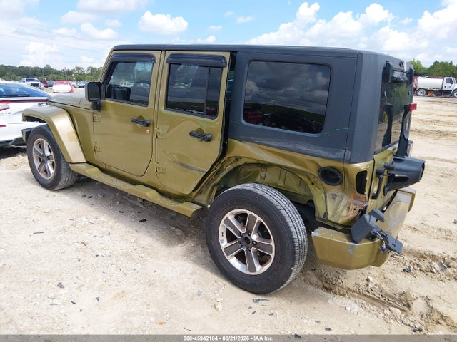 Продажа на аукционе авто 2007 Jeep Wrangler Unlimited Sahara, vin: 1J4GB59177L123329, номер лота: 45942184