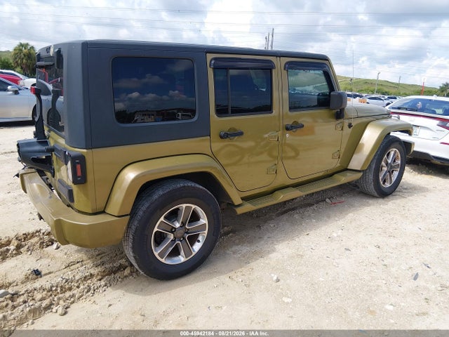 Продажа на аукционе авто 2007 Jeep Wrangler Unlimited Sahara, vin: 1J4GB59177L123329, номер лота: 45942184