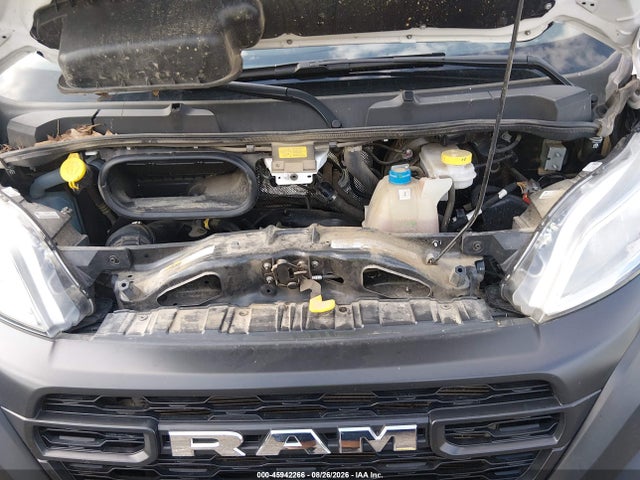 45942266 :رقم المزاد ، 3C6LRVDG6SE511723 vin ، 2025 Ram Promaster 2500 Tradesman High Roof 159 Wb W/pass Seat مزاد بيع