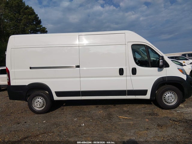 45942266 :رقم المزاد ، 3C6LRVDG6SE511723 vin ، 2025 Ram Promaster 2500 Tradesman High Roof 159 Wb W/pass Seat مزاد بيع