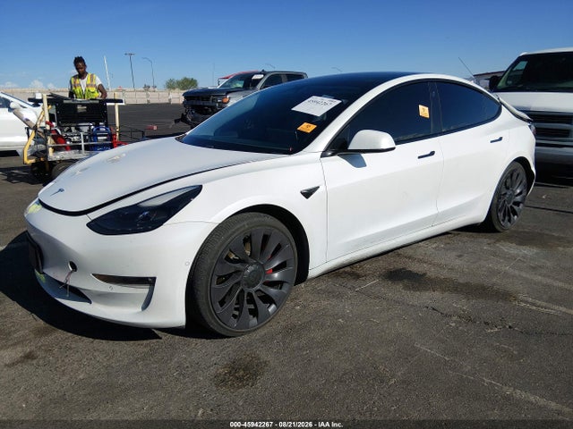 Tesla Model 3 Performance Dual Motor All-wheel Drive 2021 5YJ3E1EC7MF879303 Image 2