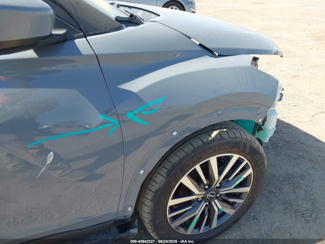 45942327 :رقم المزاد ، 3N1CP5CV7NL505785 vin ، 2022 Nissan Kicks Sv Xtronic Cvt مزاد بيع