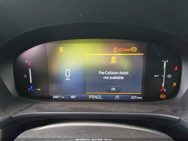 45942374 :رقم المزاد ، 1FMCU0GN5SUB57002 vin ، 2025 Ford Escape Active مزاد بيع