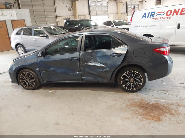 2016 Toyota Corolla S Plus მანქანა იყიდება აუქციონზე, vin: 2T1BURHE3GC603994, აუქციონის ნომერი: 45942418