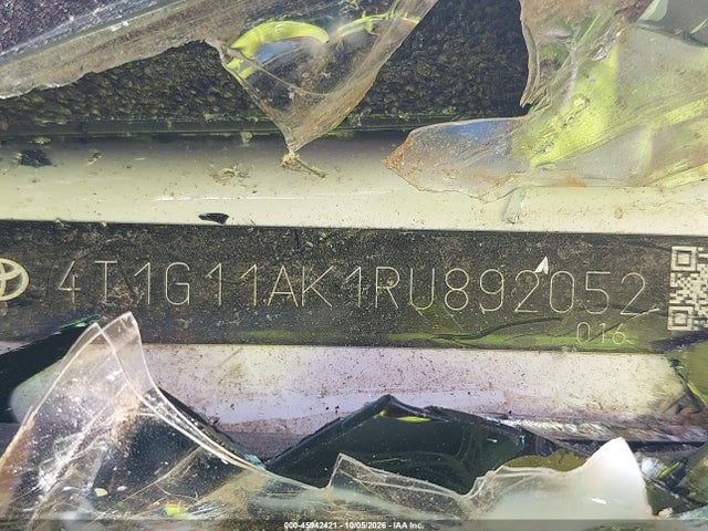 45942421 :رقم المزاد ، 4T1G11AK1RU892052 vin ، 2024 Toyota Camry Se مزاد بيع