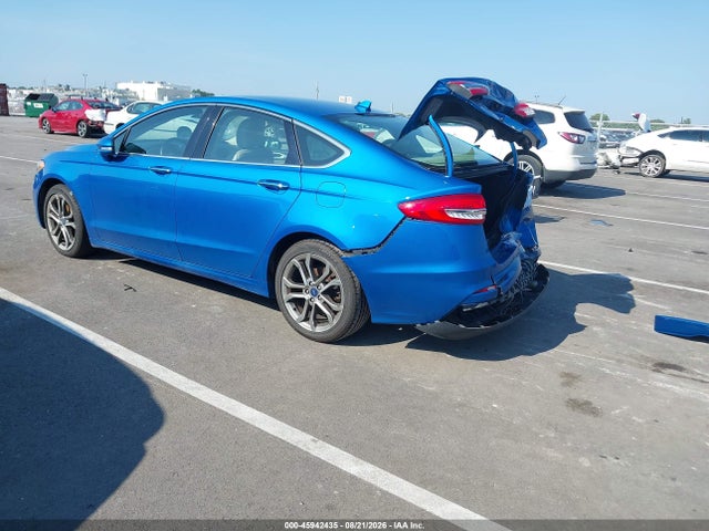 Продажа на аукционе авто 2019 Ford Fusion Sel, vin: 3FA6P0CD3KR260406, номер лота: 45942435