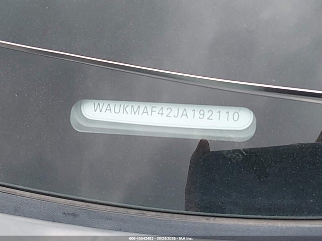 Продажа на аукционе авто 2018 Audi A4 2.0t Tech Ultra Premium/2.0t Ultra Premium, vin: WAUKMAF42JA192110, номер лота: 45942483