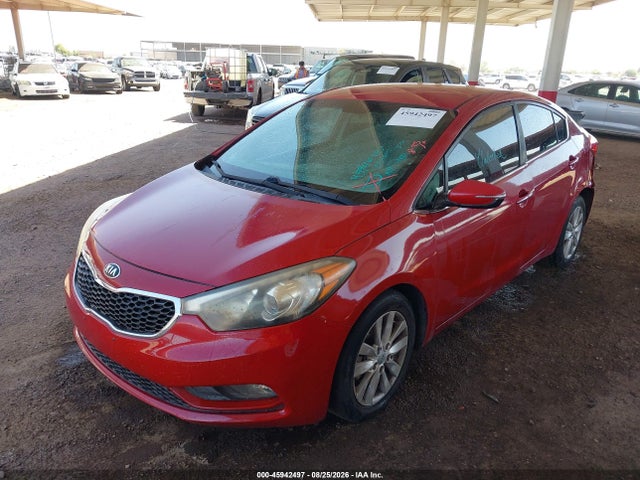 KIA FORTE EX 2014 KNAFX4A89E5054017 Image 2