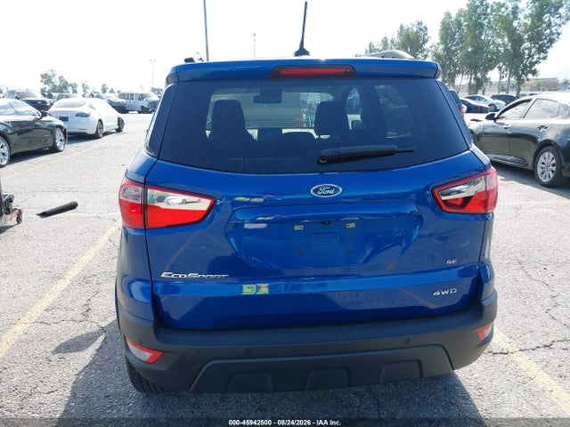 MAJ6S3GLXLC346975 Ford Ecosport Se