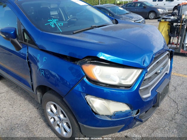MAJ6S3GLXLC346975 Ford Ecosport Se