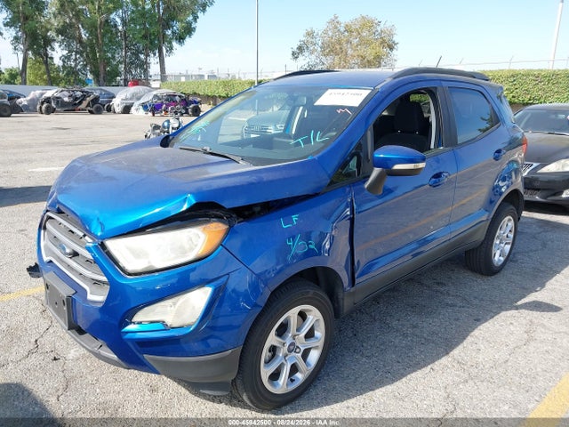 MAJ6S3GLXLC346975 Ford Ecosport Se