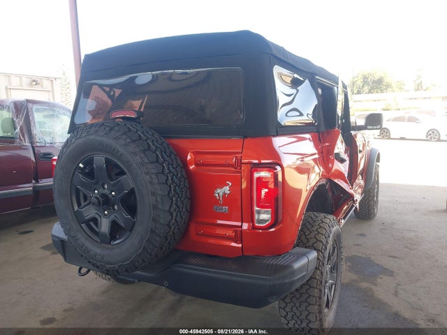 45942505 :رقم المزاد ، 1FMDE1BH4RLA51259 vin ، 2024 Ford Bronco Black Diamond مزاد بيع