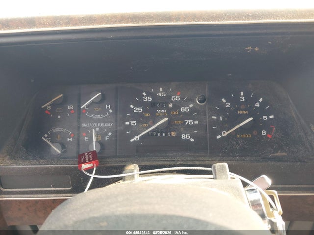 45942543 :رقم المزاد ، 1FTCR14T2KPA90372 vin ، 1989 Ford Ranger Super Cab مزاد بيع