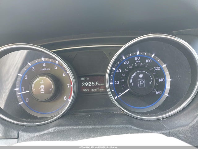 Aukcja sprzedaży 2013 Hyundai Sonata Gls, vin: 5NPEB4AC2DH750833, numer aukcji: 45942558