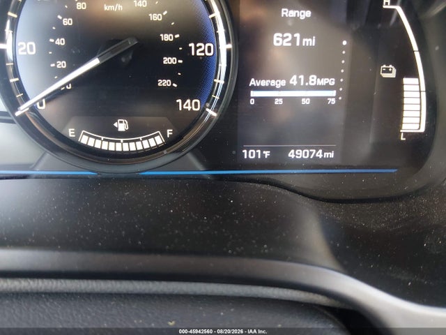 KMHC65LC1JU099982 Hyundai Ioniq Hybrid Blue