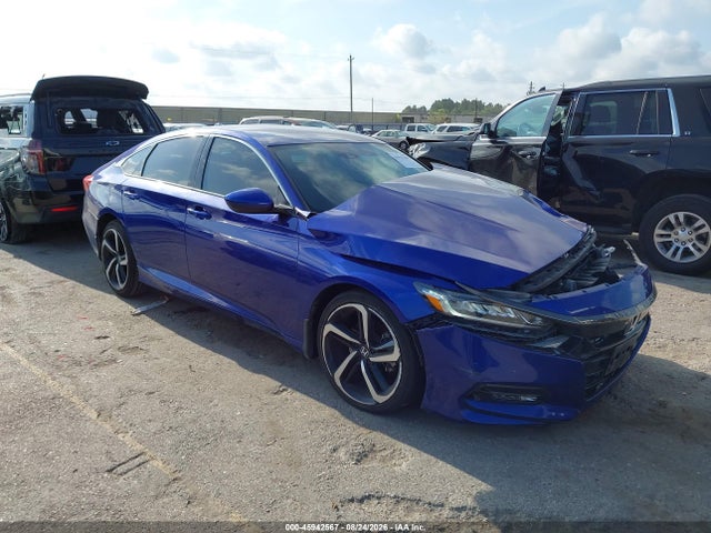 45942567 :رقم المزاد ، 1HGCV1F35KA170228 vin ، 2019 Honda Accord Sport مزاد بيع