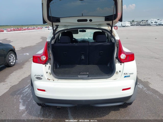 2012 Nissan Juke Sv მანქანა იყიდება აუქციონზე, vin: JN8AF5MV4CT127038, აუქციონის ნომერი: 45942697
