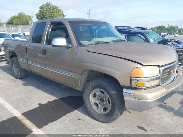 2001 Gmc Sierra 1500 Sle მანქანა იყიდება აუქციონზე, vin: 1GTEK19T21E141613, აუქციონის ნომერი: 45942714