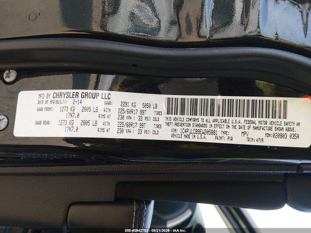 Jeep Cherokee Latitude 2014 1C4PJLCB9EW205881 Image 9