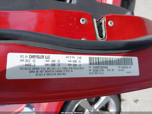 Продажа на аукционе авто 2008 Dodge Caliber Srt4, vin: 1B3HB68F38D564966, номер лота: 45942826