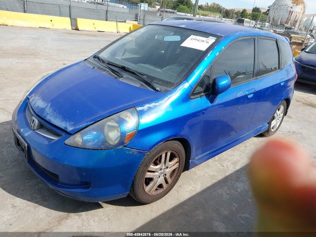 45942876 :رقم المزاد ، JHMGD38688S067828 vin ، 2008 Honda Fit Sport مزاد بيع