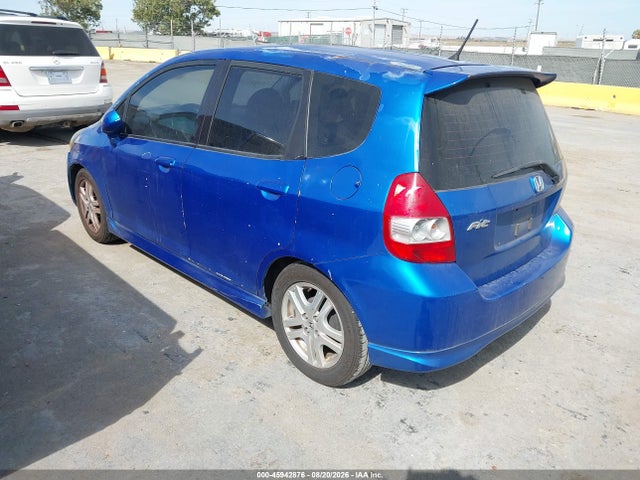 45942876 :رقم المزاد ، JHMGD38688S067828 vin ، 2008 Honda Fit Sport مزاد بيع