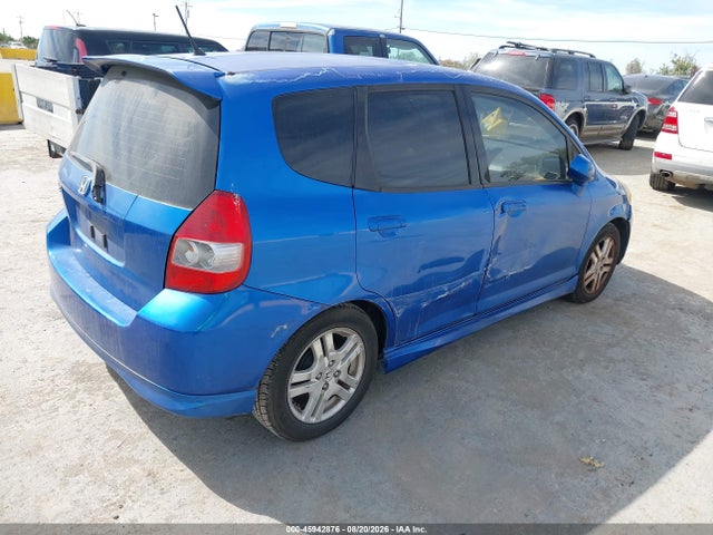 45942876 :رقم المزاد ، JHMGD38688S067828 vin ، 2008 Honda Fit Sport مزاد بيع