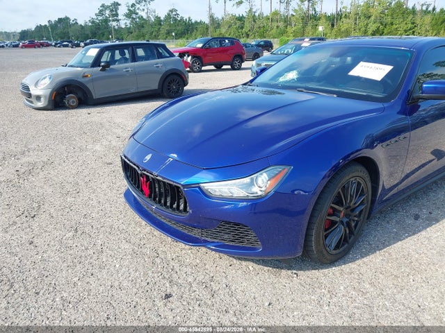 Продажа на аукционе авто 2016 Maserati Ghibli, vin: ZAM57XSA8G1181011, номер лота: 45942895