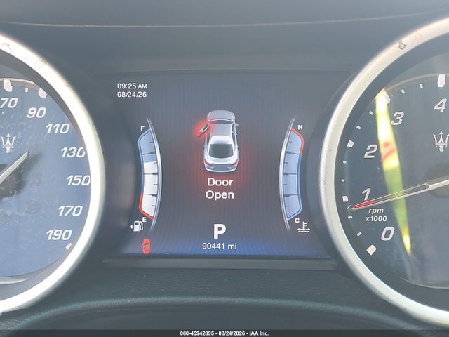 Продажа на аукционе авто 2016 Maserati Ghibli, vin: ZAM57XSA8G1181011, номер лота: 45942895