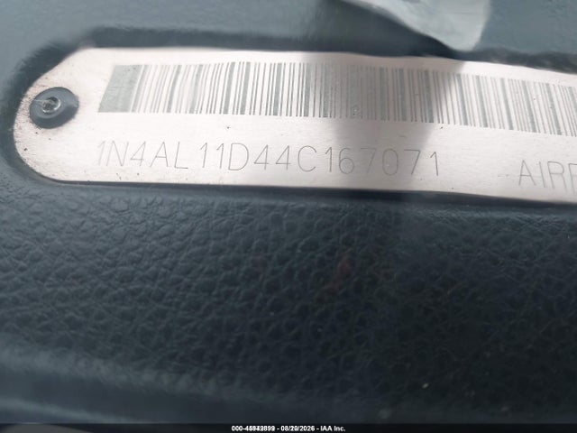 Продаж на аукціоні авто 2004 Nissan Altima 2.5 S, vin: 1N4AL11D44C167071, номер лоту: 45942899