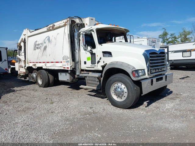 45943020 :رقم المزاد ، 1M2AX04C7EM020763 vin ، 2014 Mack 700 Gu700 مزاد بيع