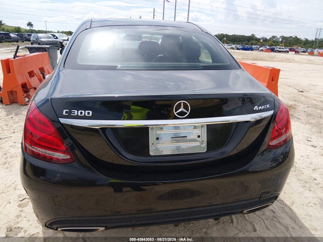 Продаж на аукціоні авто 2015 Mercedes-benz C 300 Sport 4matic, vin: 55SWF4KBXFU004029, номер лоту: 45943053