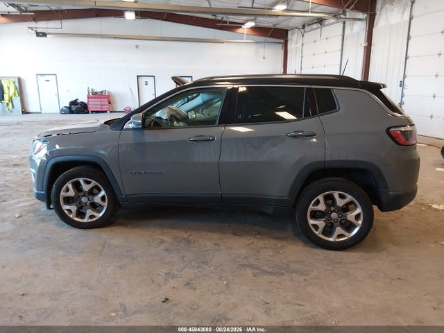 45943080 :رقم المزاد ، 3C4NJDCB0KT817837 vin ، 2019 Jeep Compass Limited 4x4 مزاد بيع
