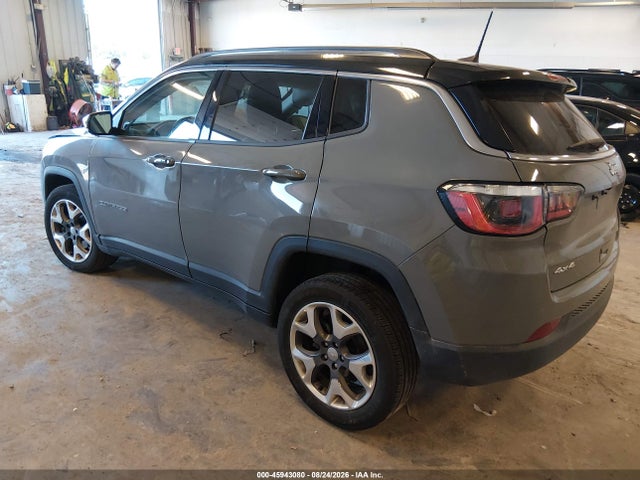 45943080 :رقم المزاد ، 3C4NJDCB0KT817837 vin ، 2019 Jeep Compass Limited 4x4 مزاد بيع